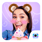Bear Face Swap Camera-Free Cute Live Stickers icône