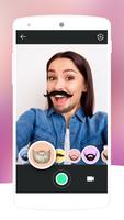 Beard Face Camera- Men Beard Photo Editor&Sticker تصوير الشاشة 1