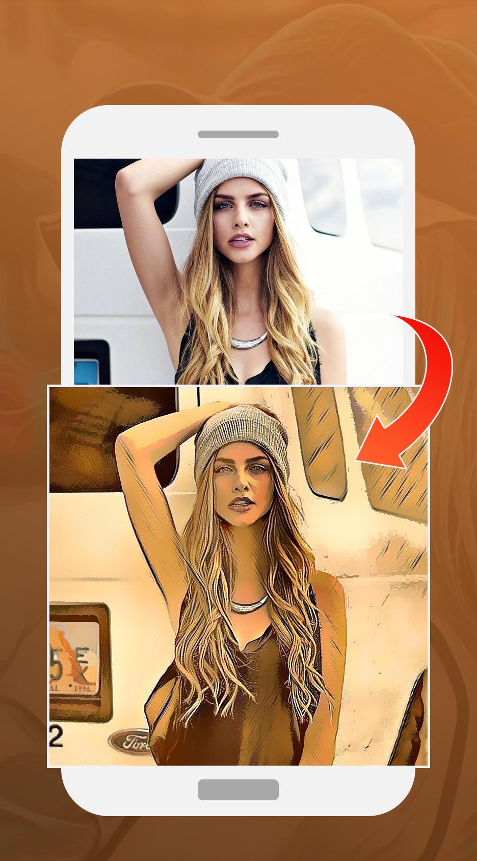 Cartoon Photo Editor - Selfie Art camera untuk Android - Muat Turun APK