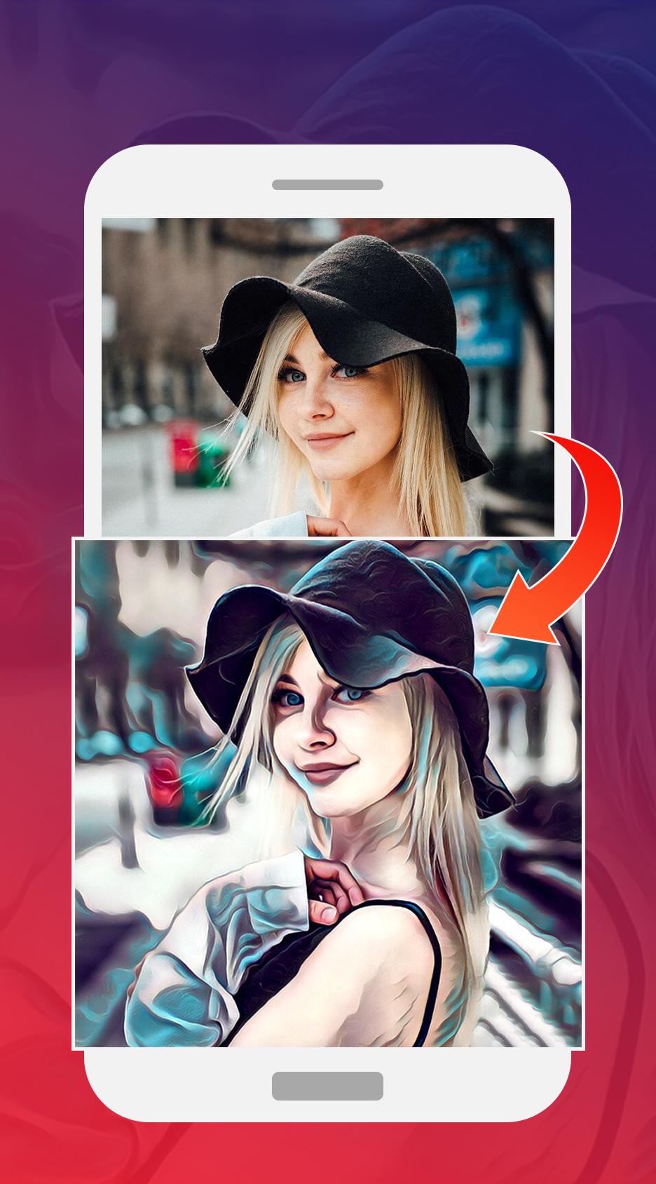 Cartoon Photo Editor - Selfie Art camera untuk Android - Muat Turun APK