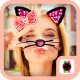 Cat Face Camera-Cat costumes filters&live sticker أيقونة