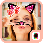 Icona Cat Face Camera-Cat costumes filters&live sticker