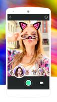 Cat Face Camera-Cat costumes filters&live sticker captura de pantalla 1