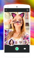 Cat Face Camera-Cat costumes filters&live sticker تصوير الشاشة 1