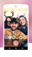 Deer Face Swap Camera-Free Cute Live Stickers capture d'écran 1