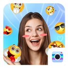 Funny Emoji Photo Camera أيقونة