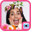 Crown Flower Camera-Free lovely&beauty sticker