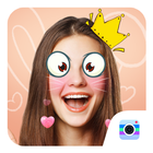 Funny Face Camera أيقونة