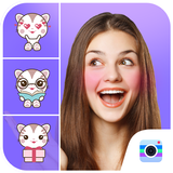 Kitty Photo Editor-Kitty stickers for photo icône