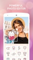 Kitty Photo Editor-Kitty stickers for photo capture d'écran 2