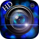 Appareil photo numérique hd icône