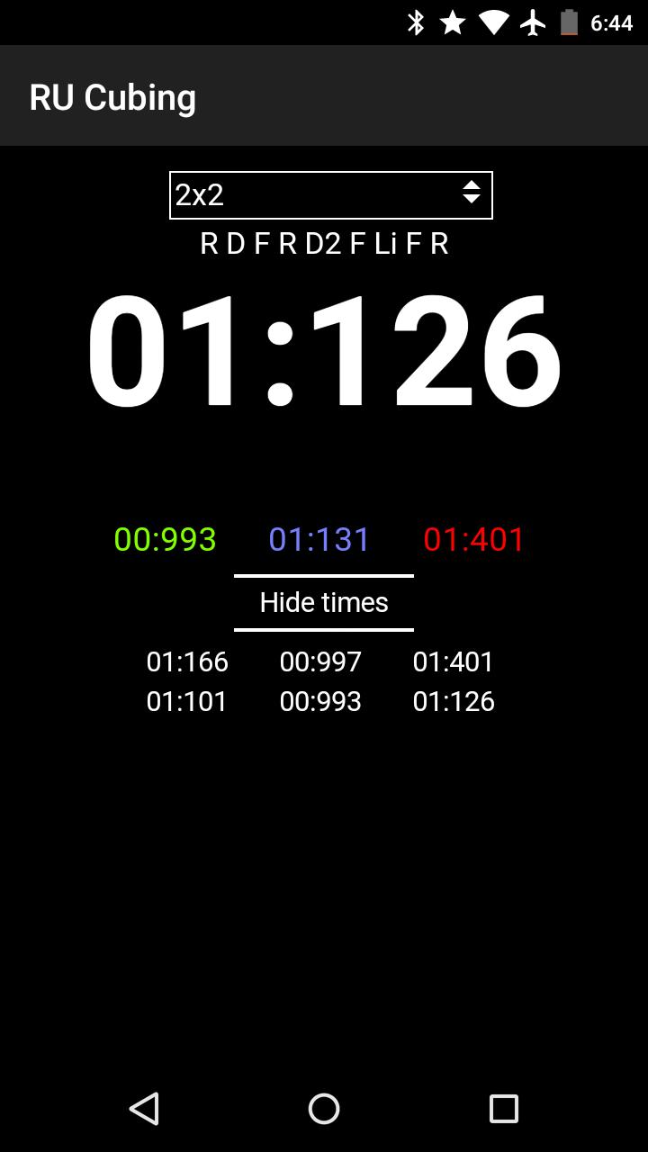 Cube timing. Pomodoro timer Cube.