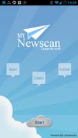 Newscan- Read, Publish News plakat