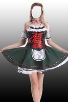 Dirndl Photo Montage Affiche