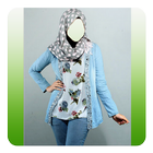 Jeans Hijab Photo Editor أيقونة