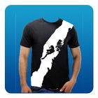 Man T-shirt Photo Suit Montage icon