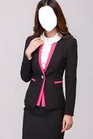 Women Suit Photo Montage الملصق