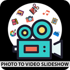 Photo to video with Music - 3D SLIDESHOW simgesi