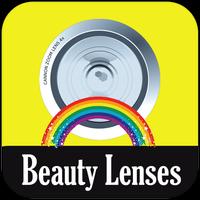Beauty Lenses Snapchat Affiche