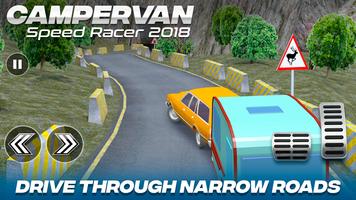 Camper Van Race Driving Simulator 2018 capture d'écran 3