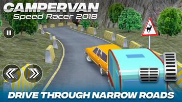 Camper Van Race Driving Simulator 2018 captura de pantalla 3