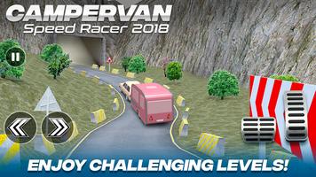 Camper Van Race Driving Simulator 2018 captura de pantalla 1