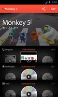 Monkey 5 package for dodol pop Plakat