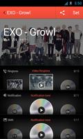 EXO - Growl for dodol pop poster