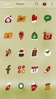 CrayonXmas LINE Launcher theme captura de pantalla 2