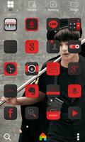 BTS V LINE Launcher theme capture d'écran 2