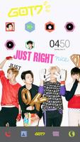 Just Right LINE Launcher theme plakat