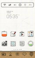 DrawingNote LINELauncher theme 截圖 3