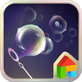 Soap Bubble Dodol Theme icône