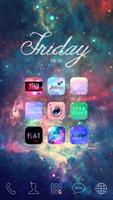 Shinyspace LINE Launcher theme Affiche