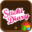 Sticky Diary dodol theme