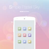 Simple Pastel Sky Dodol Theme poster