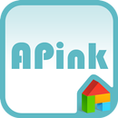 A-pink blue ver dodol theme APK