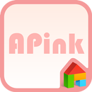 A-pink pink ver dodol theme APK