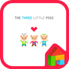 three little pigs dodol theme-icoon