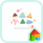 fluffy hat dodol theme-icoon