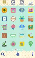 Go Round LINE Launcher theme syot layar 2