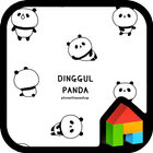 DinggulPandaDodolLauncherTheme icono