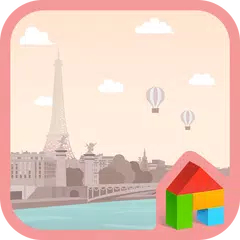 Paris LINE Launcher theme APK download