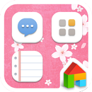 Flower rain dodol theme APK