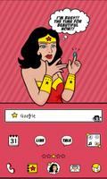 Funny wonder woman dodol theme Affiche