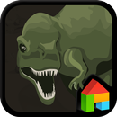 Jurassic_2 LINE Launcher theme APK