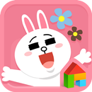 APK LovelyCony LINE Launcher theme