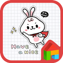 모찌(오늘도힘내요)도돌런처테마 APK