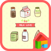 Milk Love Dodol Theme