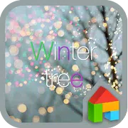 WinterTree LINE Launcher theme